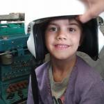 Szolnoki RepTárban: kis pilóta Dóri